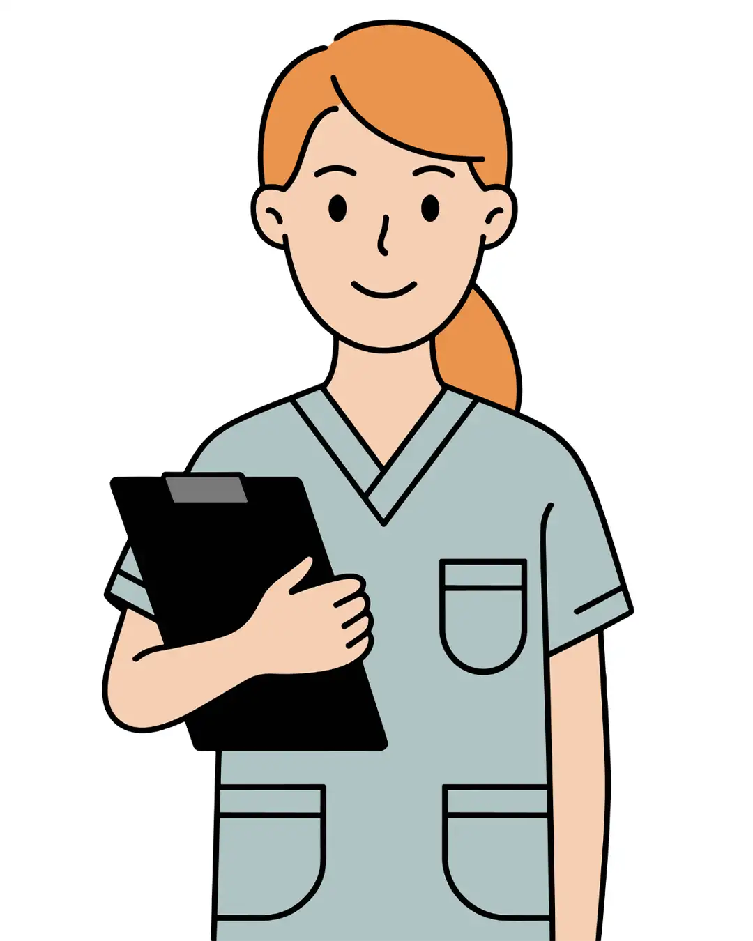 Gezeichnetes Bild einer Ordinationshilfe. Bild wird als Platzhalter eingesetzt, wenn kein Teambild vorhanden ist.